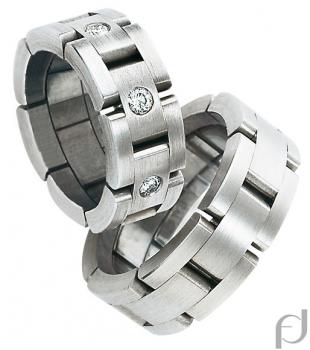 Trauringe Weissgold von Furrer Jacot 62-51770W